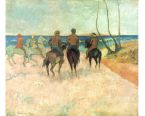 Cavaliers sur la plage - GAUGUIN