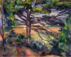 Le grand pin et les terres rouges - CEZANNE