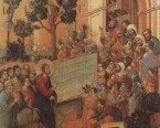 L'entrée du Christ à Jérusalem - Duccio DI BUONINSEGNA