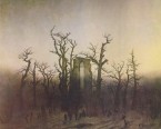 L'abbaye dans un bois de chênes - Caspar David FRIEDRICH