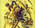 Une voix inconnue, premier tableau abstrait de KANDINSKY