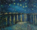 La nuit étoilée sur le Rhône - Vincent VAN GOGH